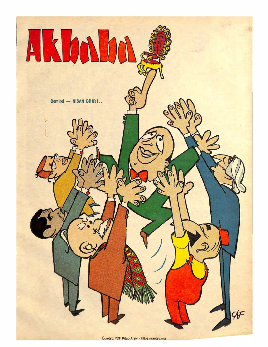 Akbaba 1969 Sayı 015 kapak görseli