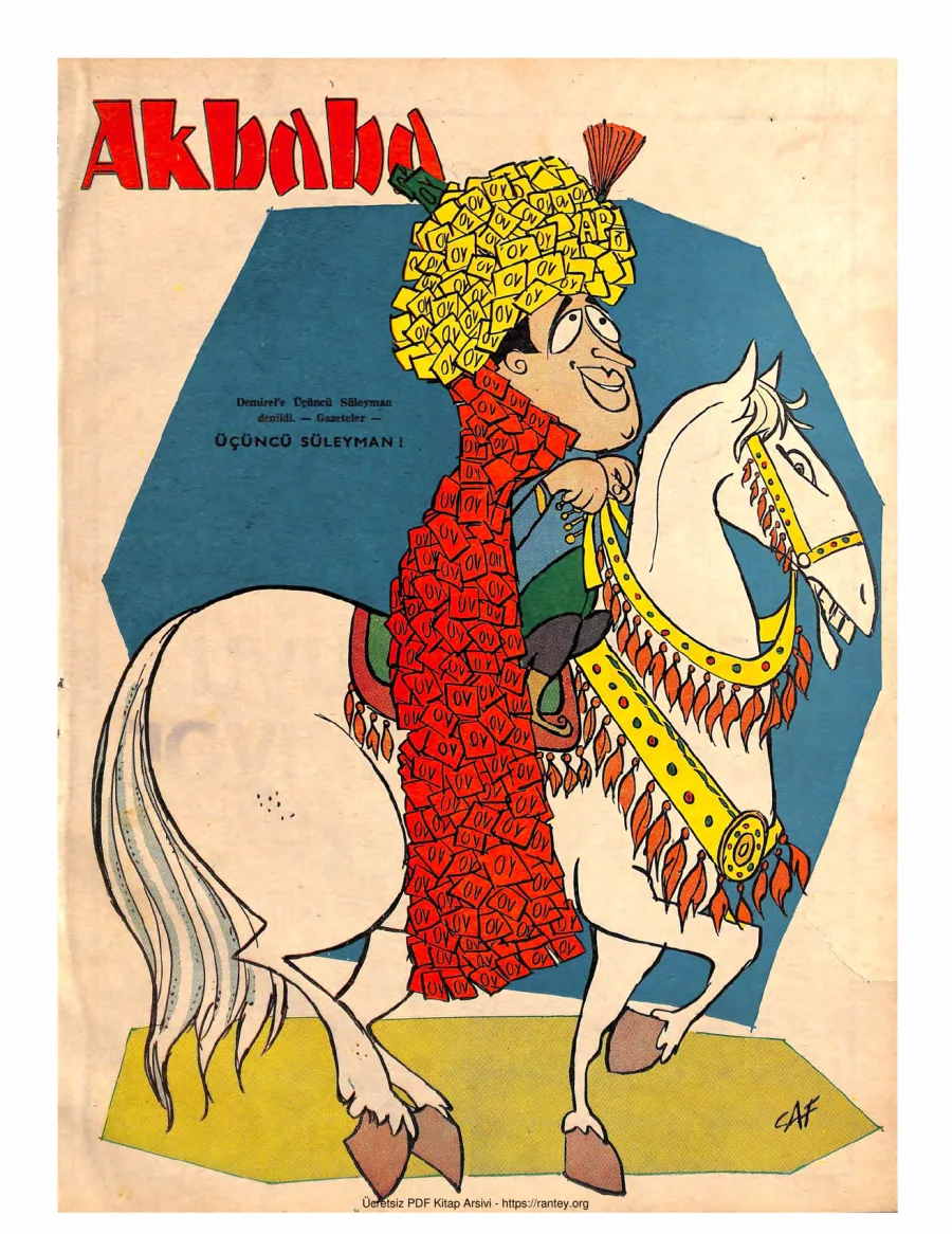 Akbaba 1969 Sayı 019 kapak görseli