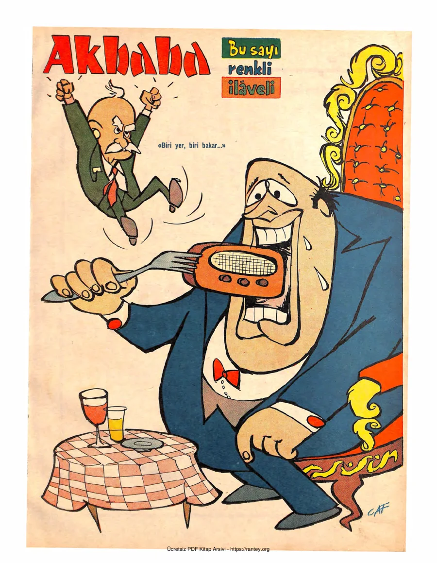 Akbaba 1969 Sayı 020 kapak görseli
