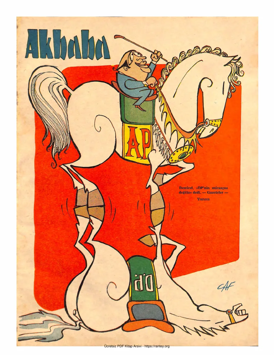 Akbaba 1969 Sayı 029 kapak görseli