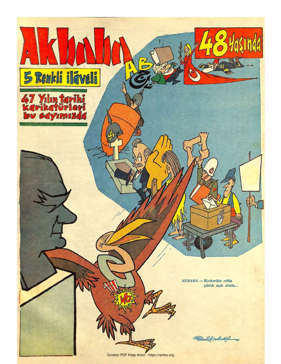 Akbaba 1969 Sayı 050 kapak görseli