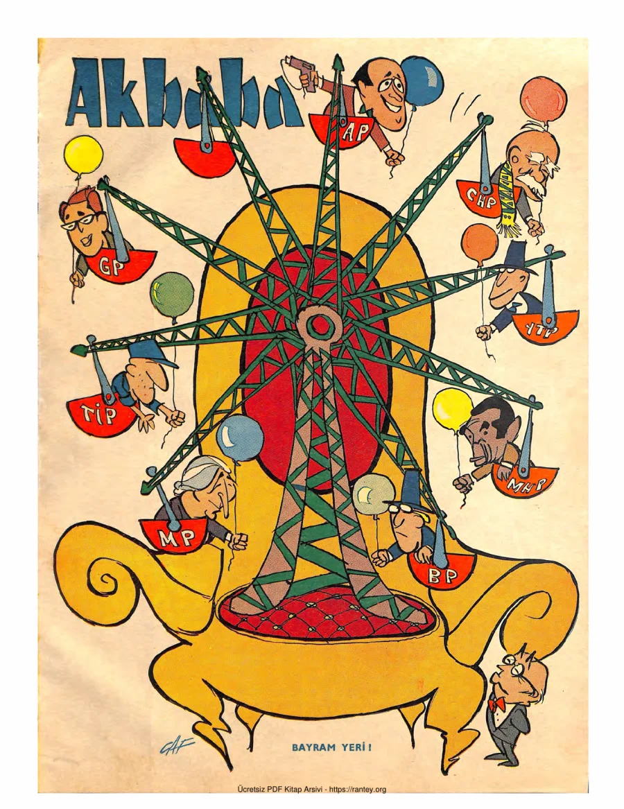 Akbaba 1969 Sayı 051 kapak görseli