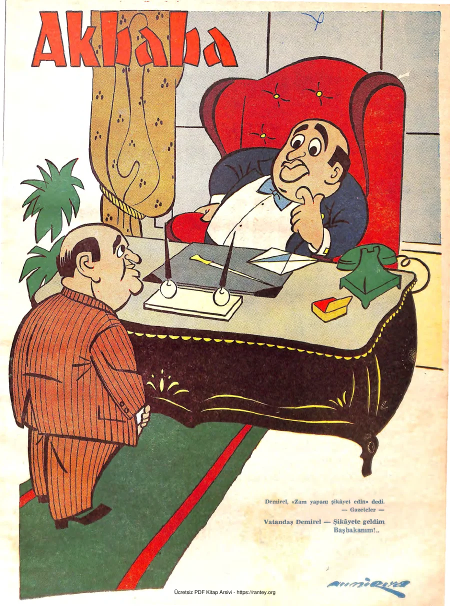 Akbaba 1970 Sayı 038 kapak görseli