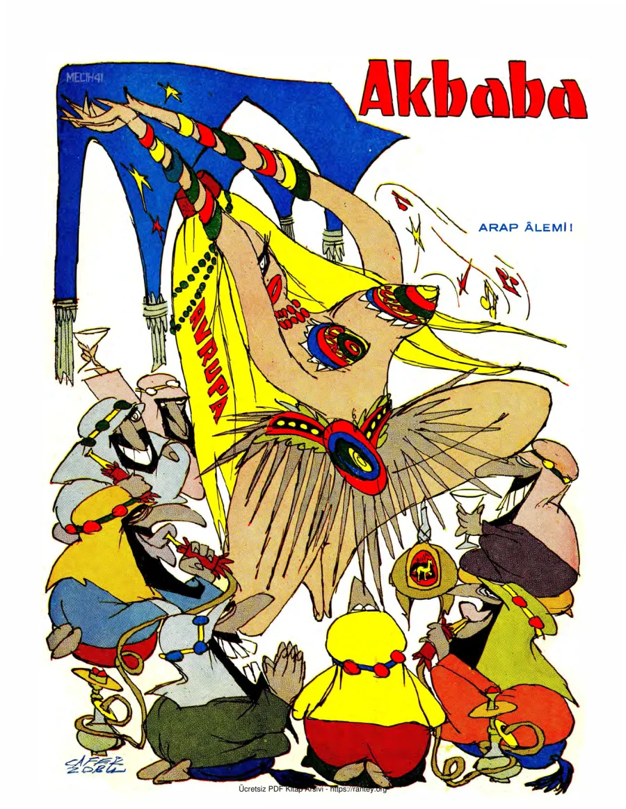 Akbaba 1973 Sayı 001 kapak görseli