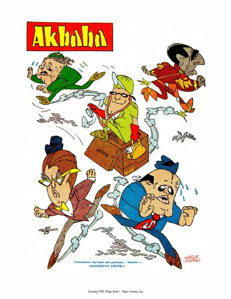 Akbaba 1977 Sayı 003 kapak görseli