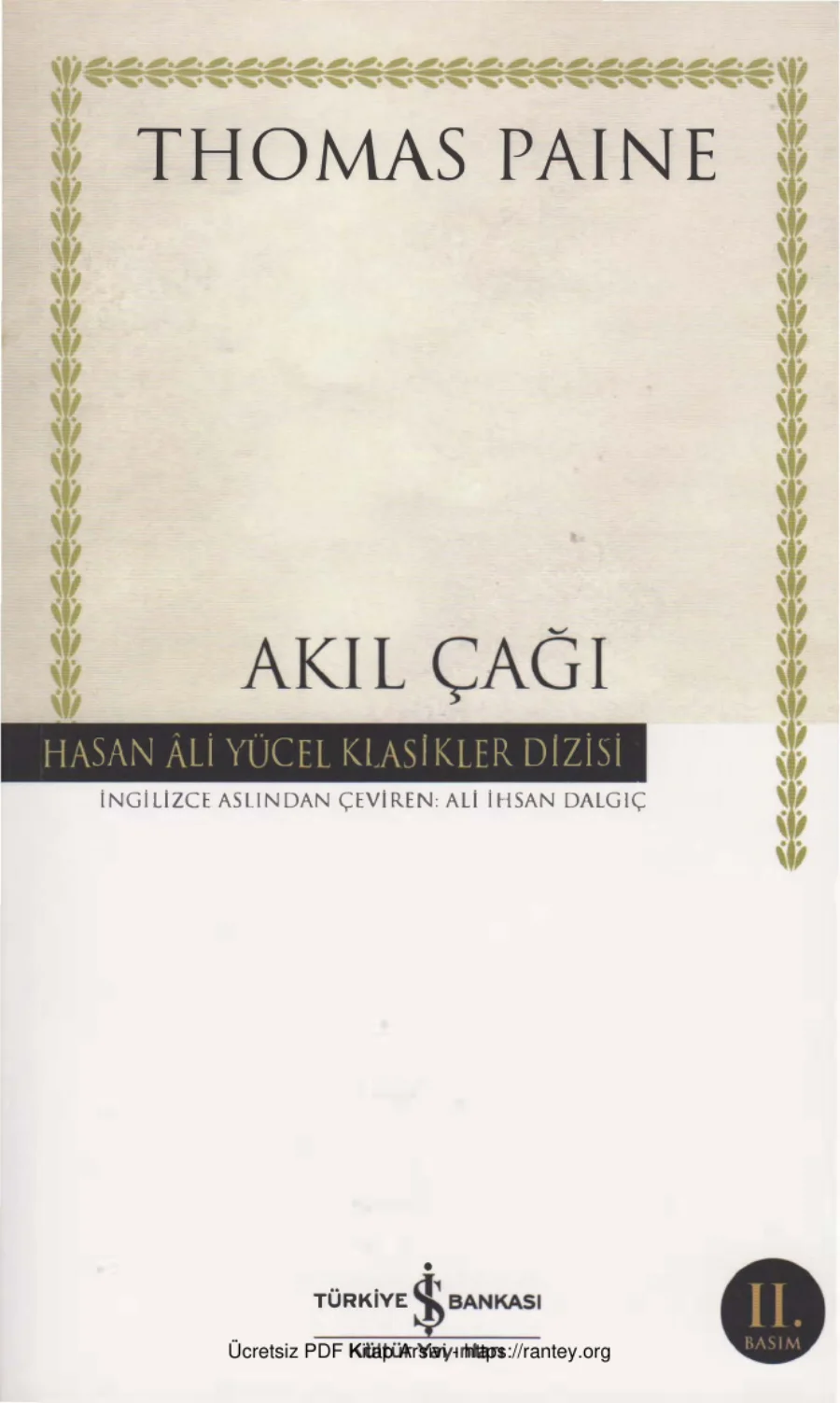 Akıl Çağı kapak görseli