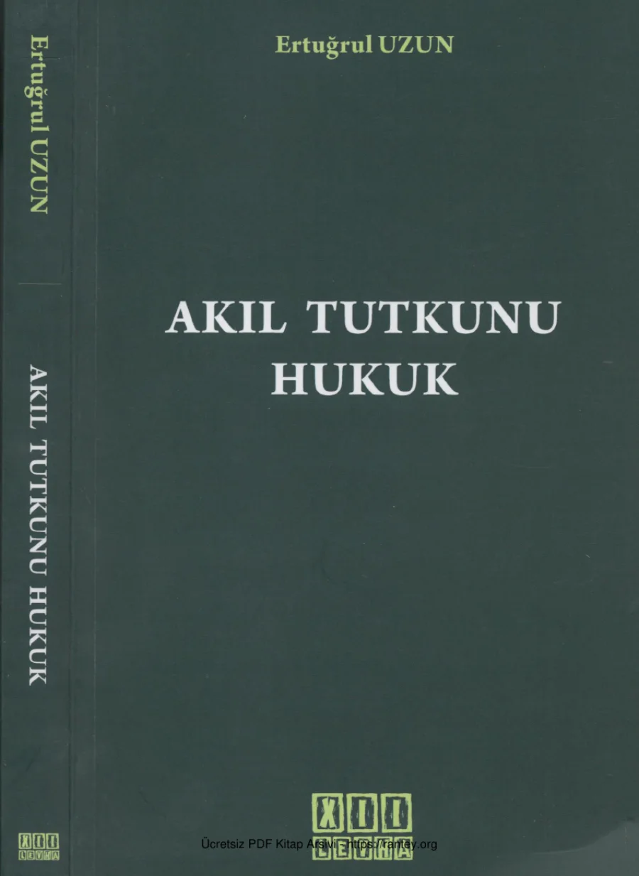 Akıl Tutkunu Hukuk XII Levha Yayınları kapak görseli