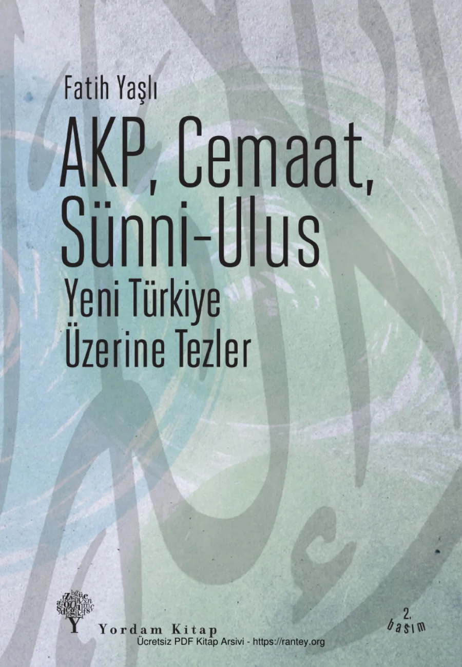 AKP Cemaat Sünni Ulus kapak görseli