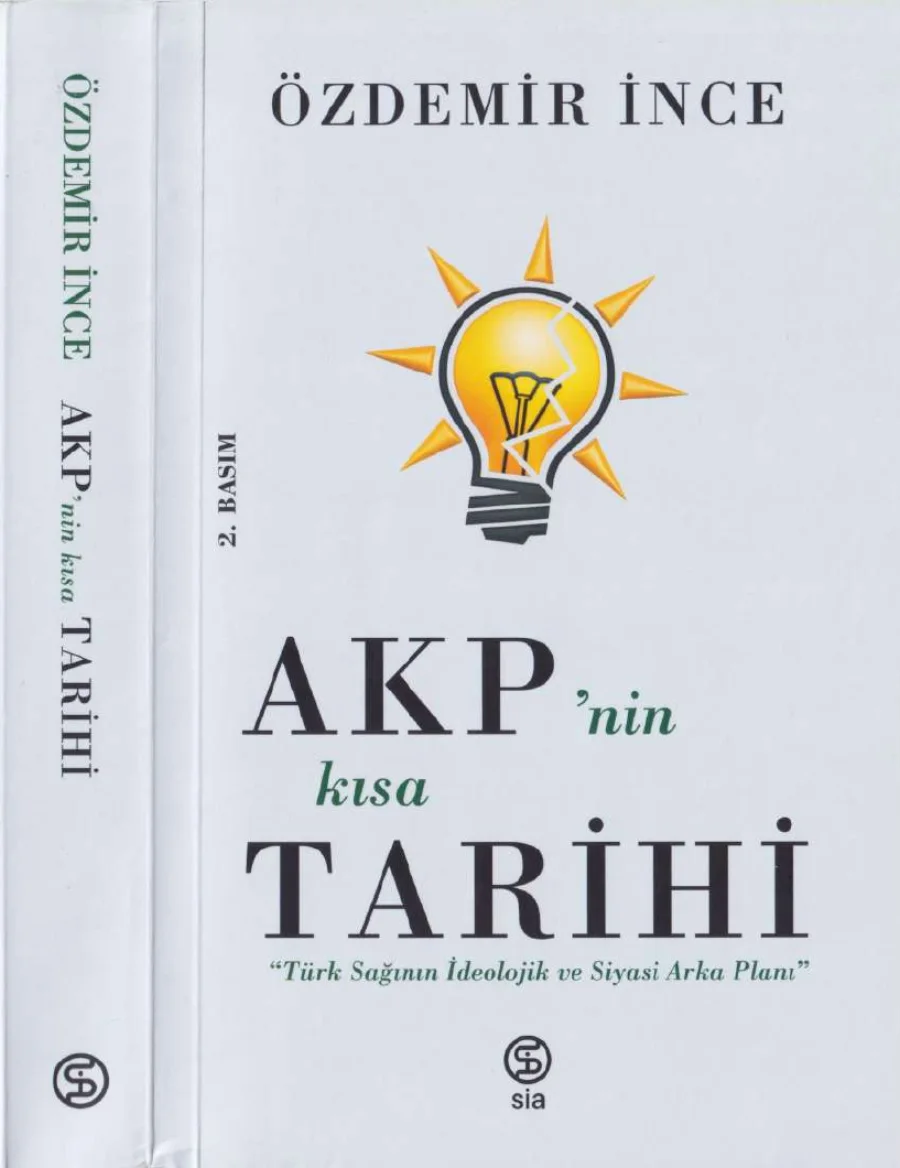 AKPnin Kısa Tarihi Sia kitap kapağı