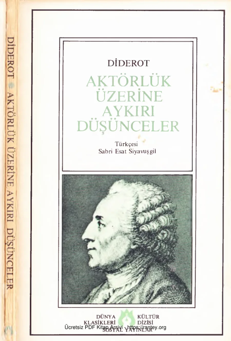 Aktörlük Üzerine Aykırı Düşünceler kapak görseli