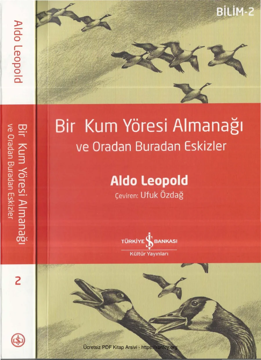 Aldo Leopold Bir Kum Yöresi Almanağı kapak görseli