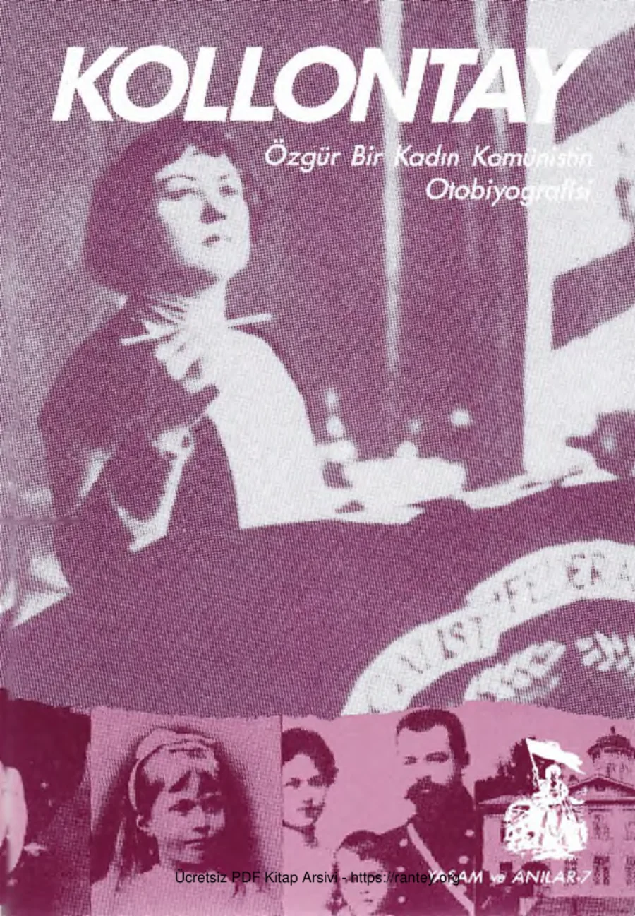 Aleksandra Kollontai Özgür Bir Kadın Komünistin Otobiyografisi kapak görseli