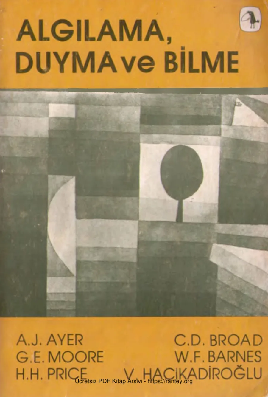 Algılama Duyma ve Bilme kapak görseli
