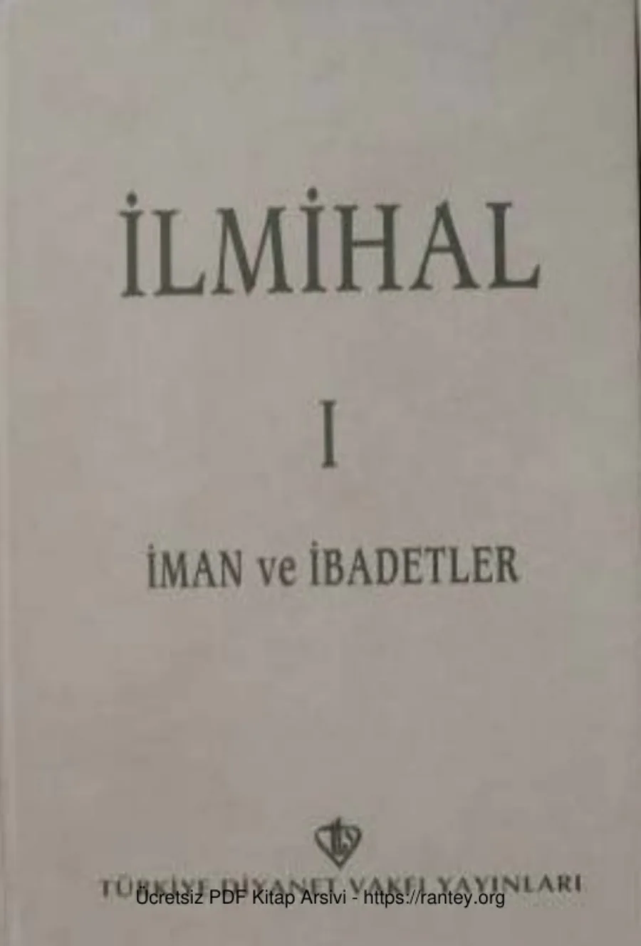 Ali Bardakoğlu H Yunus Apaydın İlmihal I kapak görseli