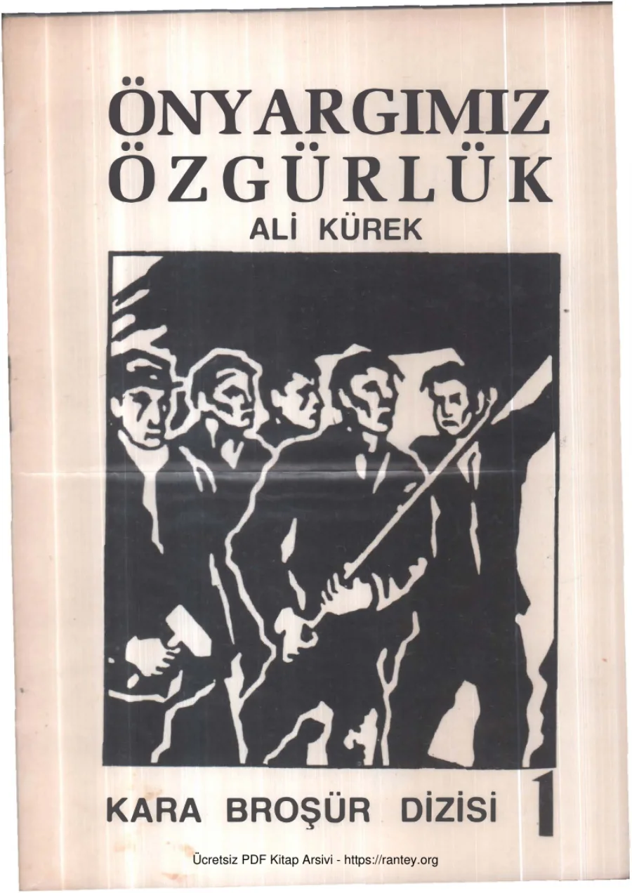 Ali Kürek Önyargımız Özgürlük Kara Yayınları kapak görseli