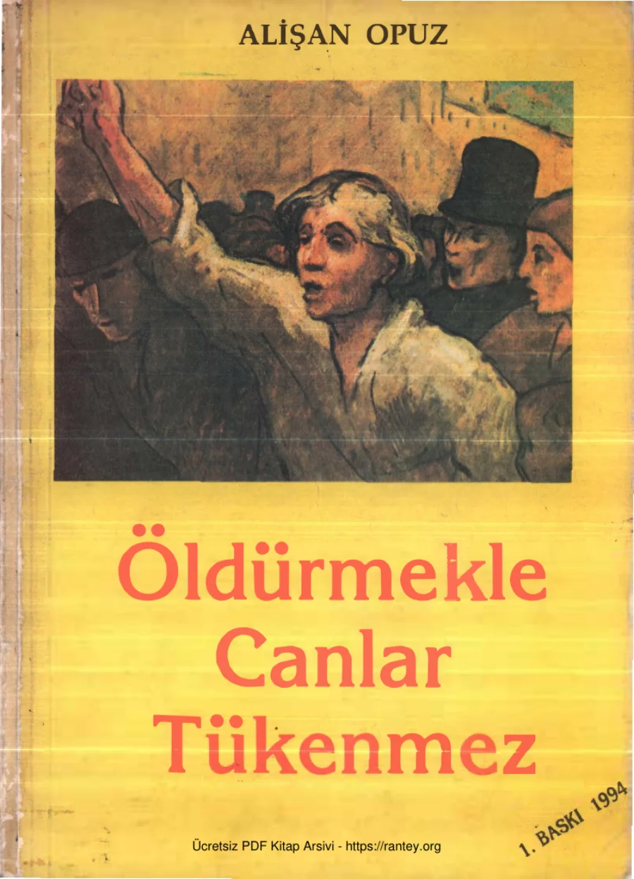 Alişan Opuz Öldürmekle Canlar Tükenmez kapak görseli