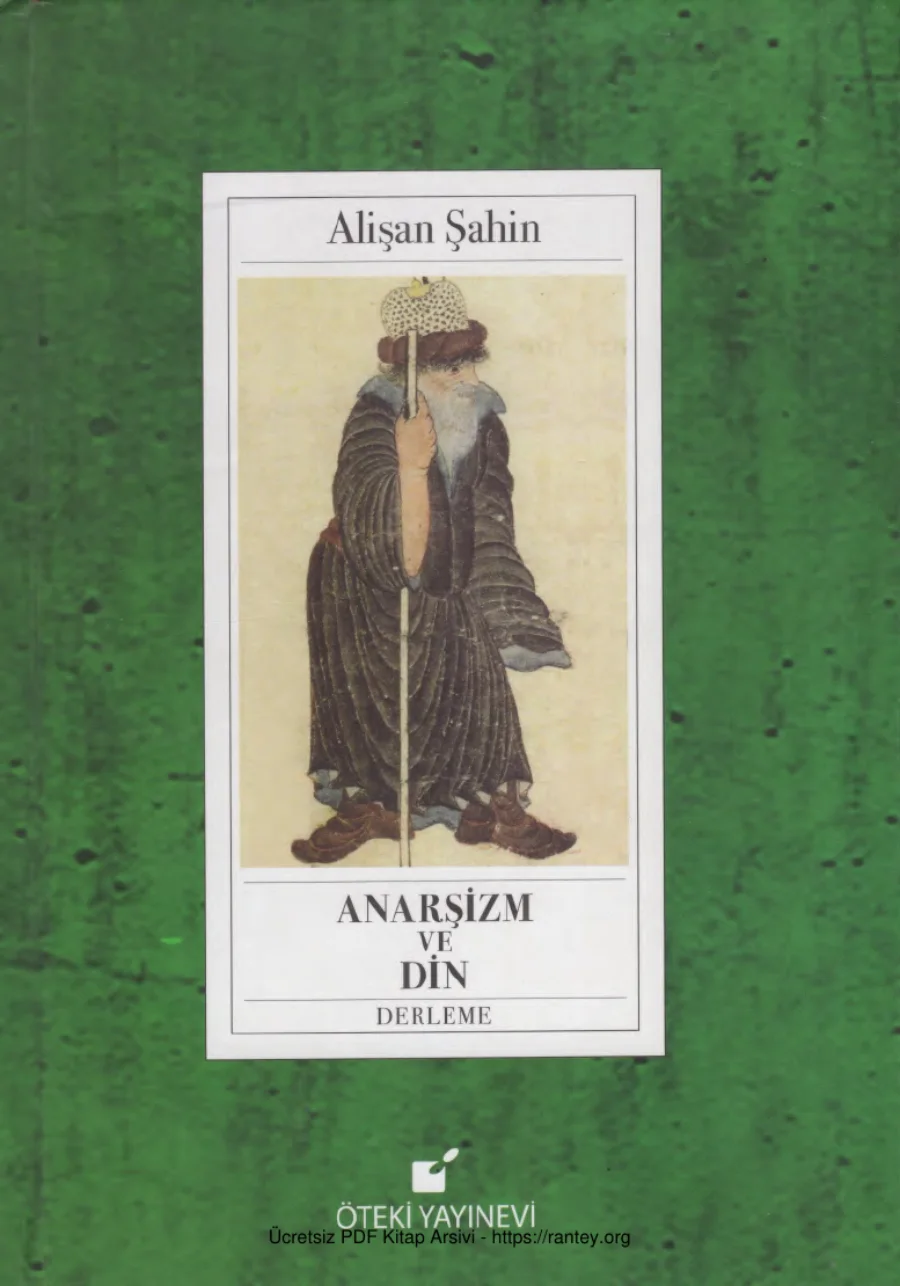 Alişan Şahin Anarşizm ve Din kapak görseli