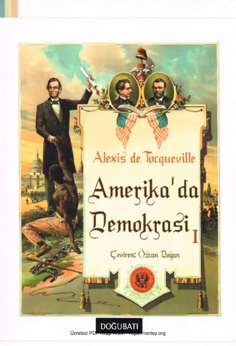 Amerika'da Demokrasi I kapak görseli