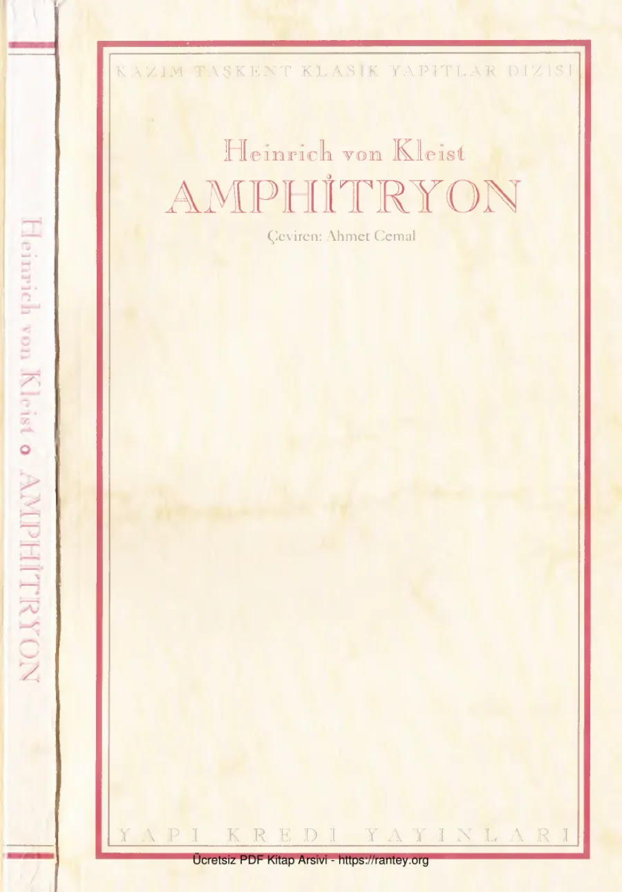 Amphitryon kapak görseli