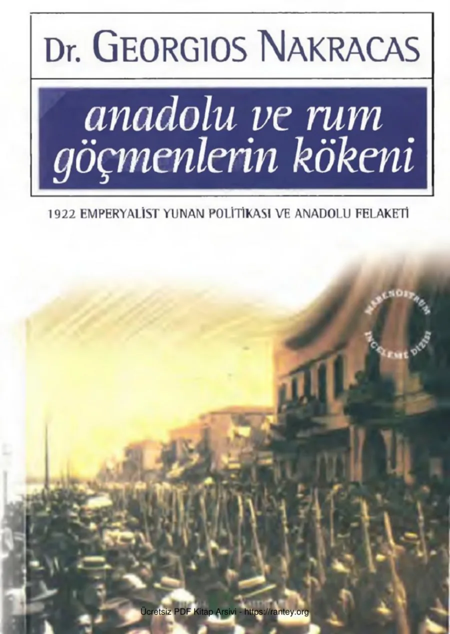 Anadolu ve Rum Göçmenlerin Kökeni kapak görseli