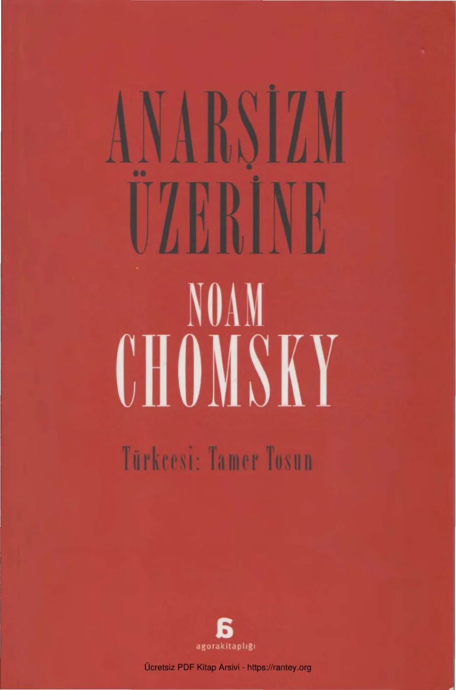 Anarşizm Üzerine kapak görseli