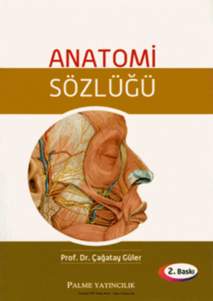 Anatomi Sözlüğü kapak görseli