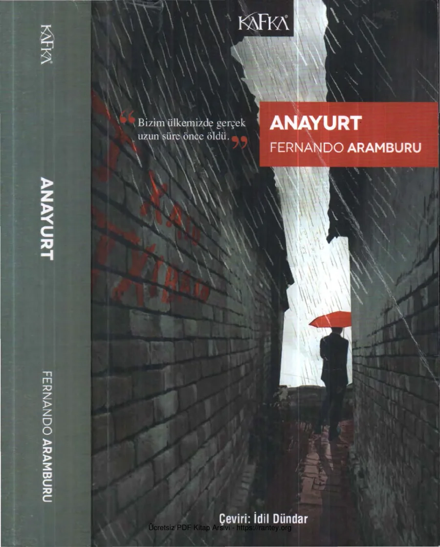 Anayurt Kafka Yayınları kapak görseli