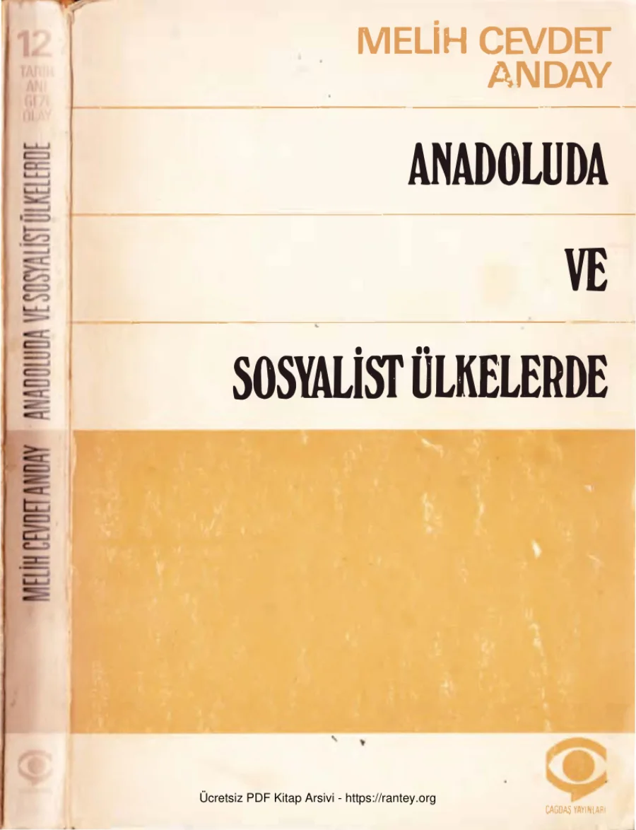 Anday Bütün Eserleri 06 Anadoluda ve Sosyalist Ülkelerde Gerçek Yayınları kapak görseli