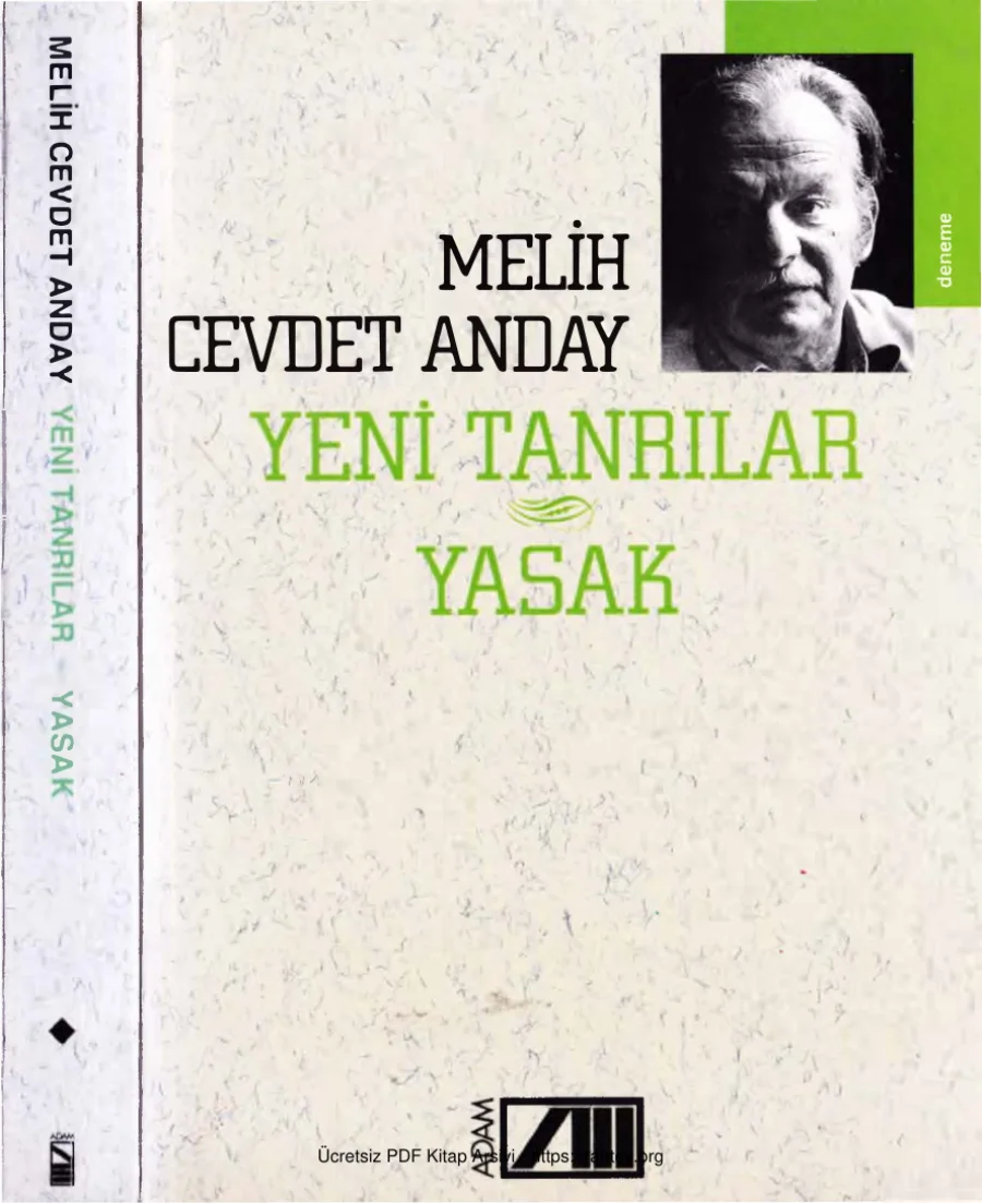 Anday Bütün Eserleri 15 Yeni Tanrılar Yasak Adam Yayınları kapak görseli