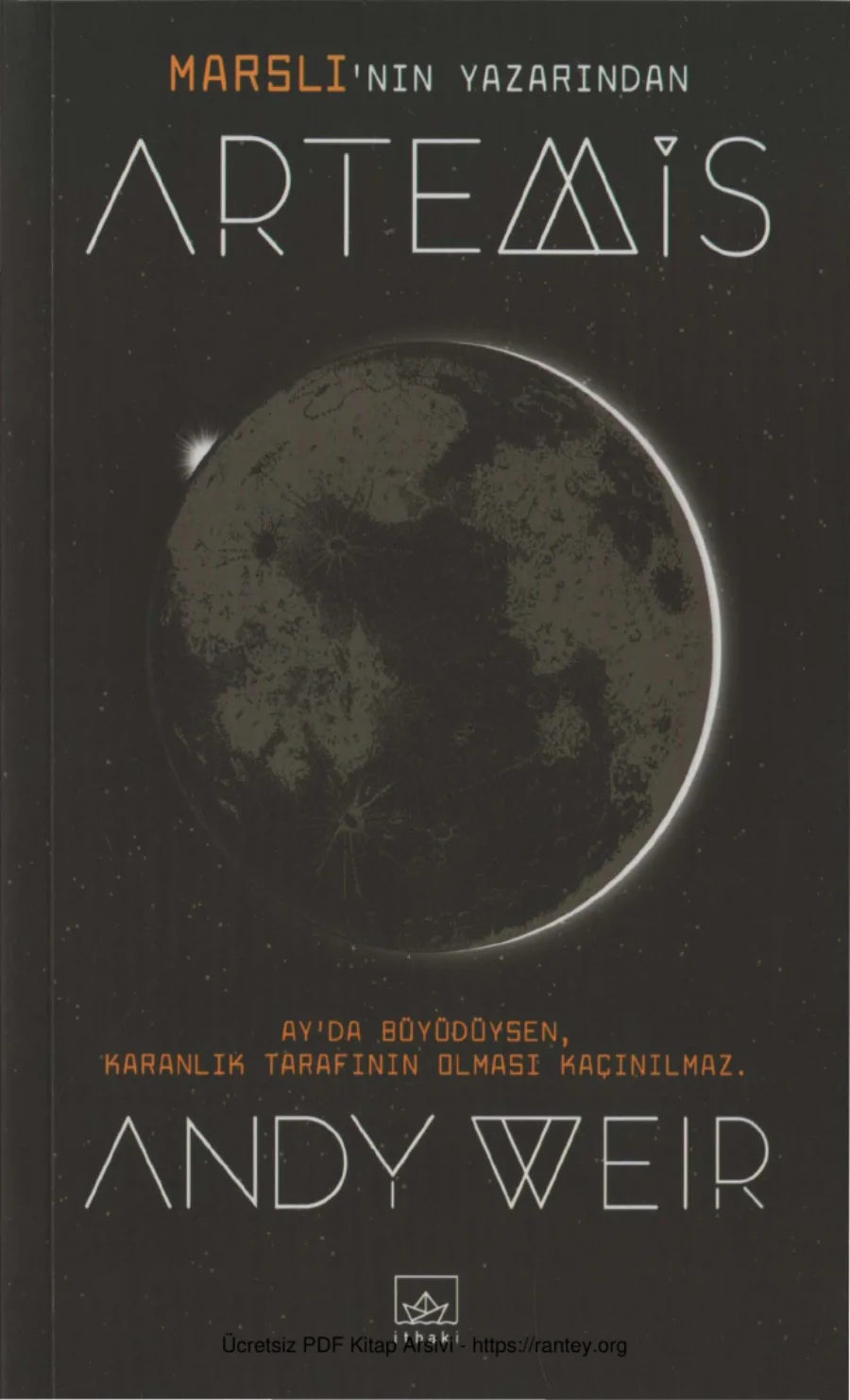 Andy Weir Artemis kapak görseli