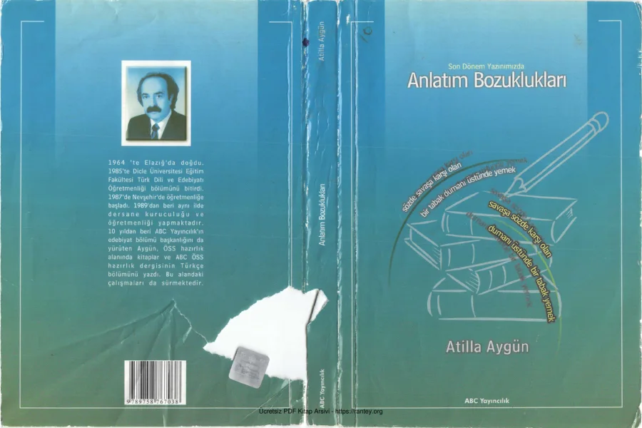 Anlatım Bozuklukları ABC Yayınları kapak görseli