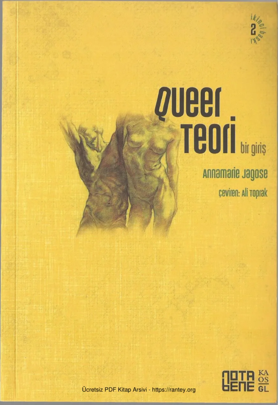 Annamarie Jagose Queer Teori kapak görseli