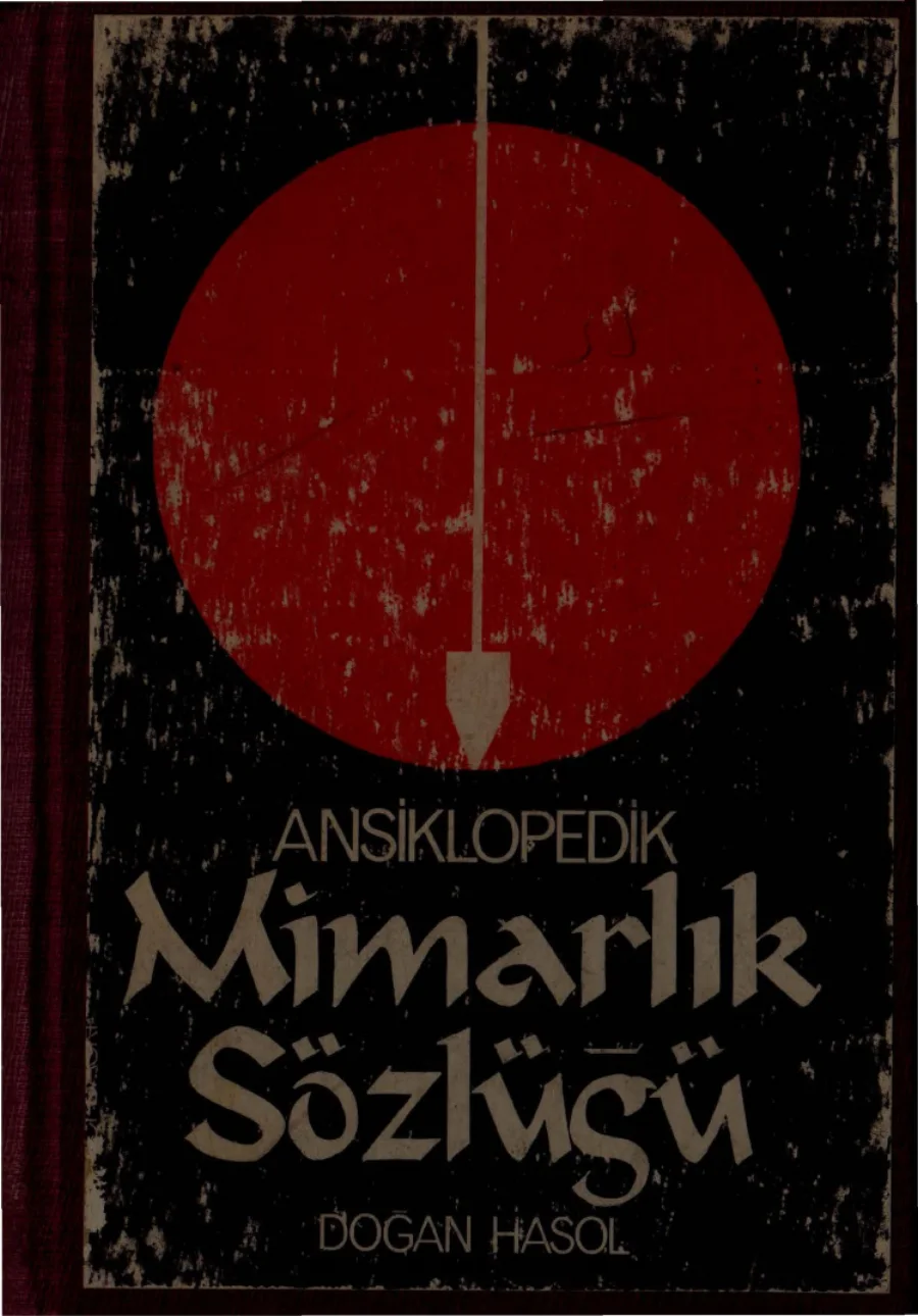 Ansiklopedik Mimarlık Sözlüğü kapak görseli