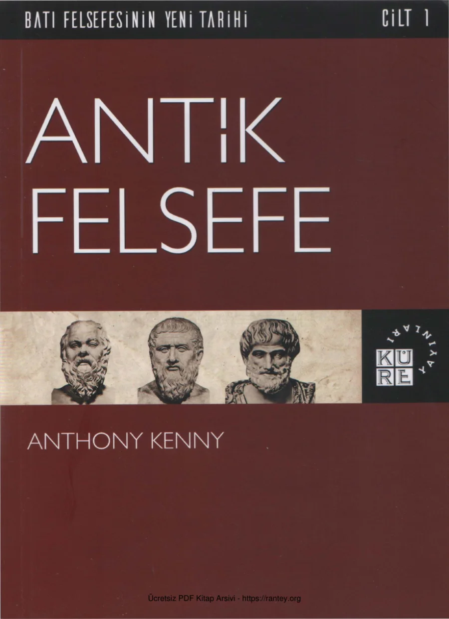 Anthony Kenny Batı Felsefesinin Yeni Tarihi Cilt 1 Antik Felsefe kapak görseli