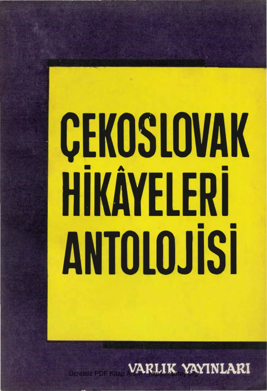 Antolojisi Varlık Yayınları kapak görseli