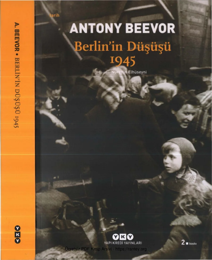 Antony Beevor Berlinin Düşüşü 1945 kapak görseli