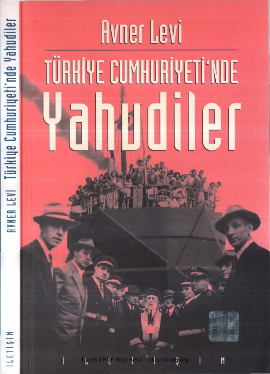 Anver Levi Türkiye Cumhuriyetinde Yahudiler kapak görseli