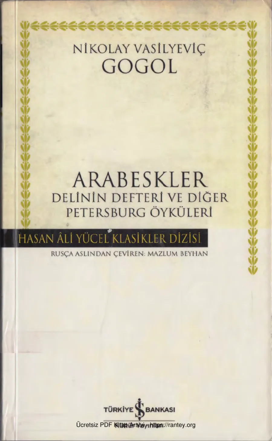 Arabeskler kapak görseli