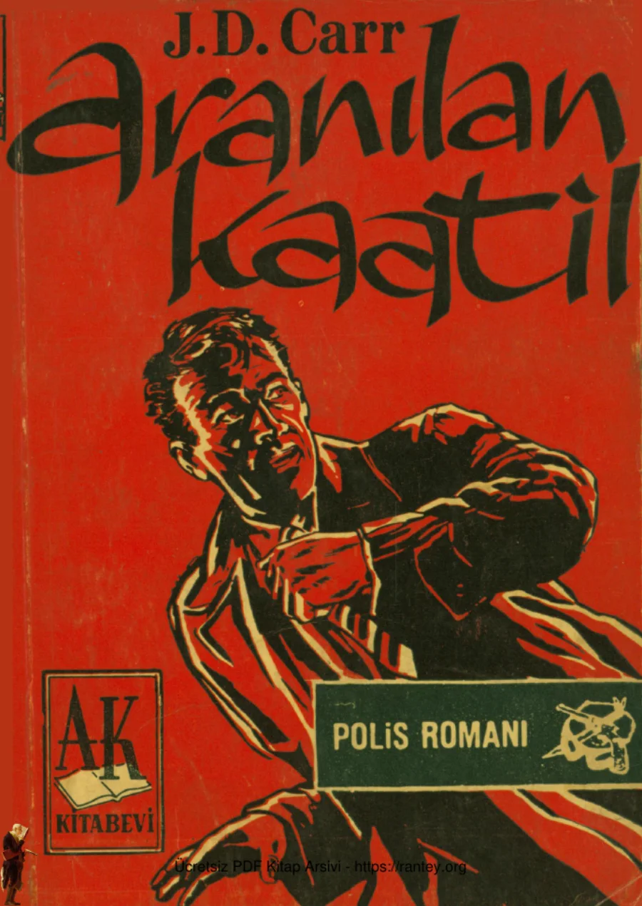 Aranılan Kaatil Ak Kitabevi kapak görseli