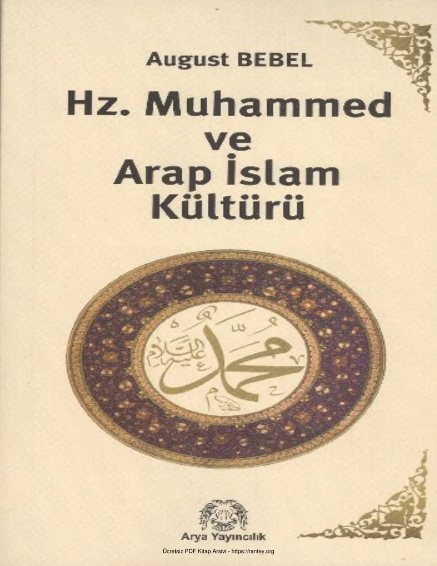 Arap İslam Kültürü August Bebel kapak görseli