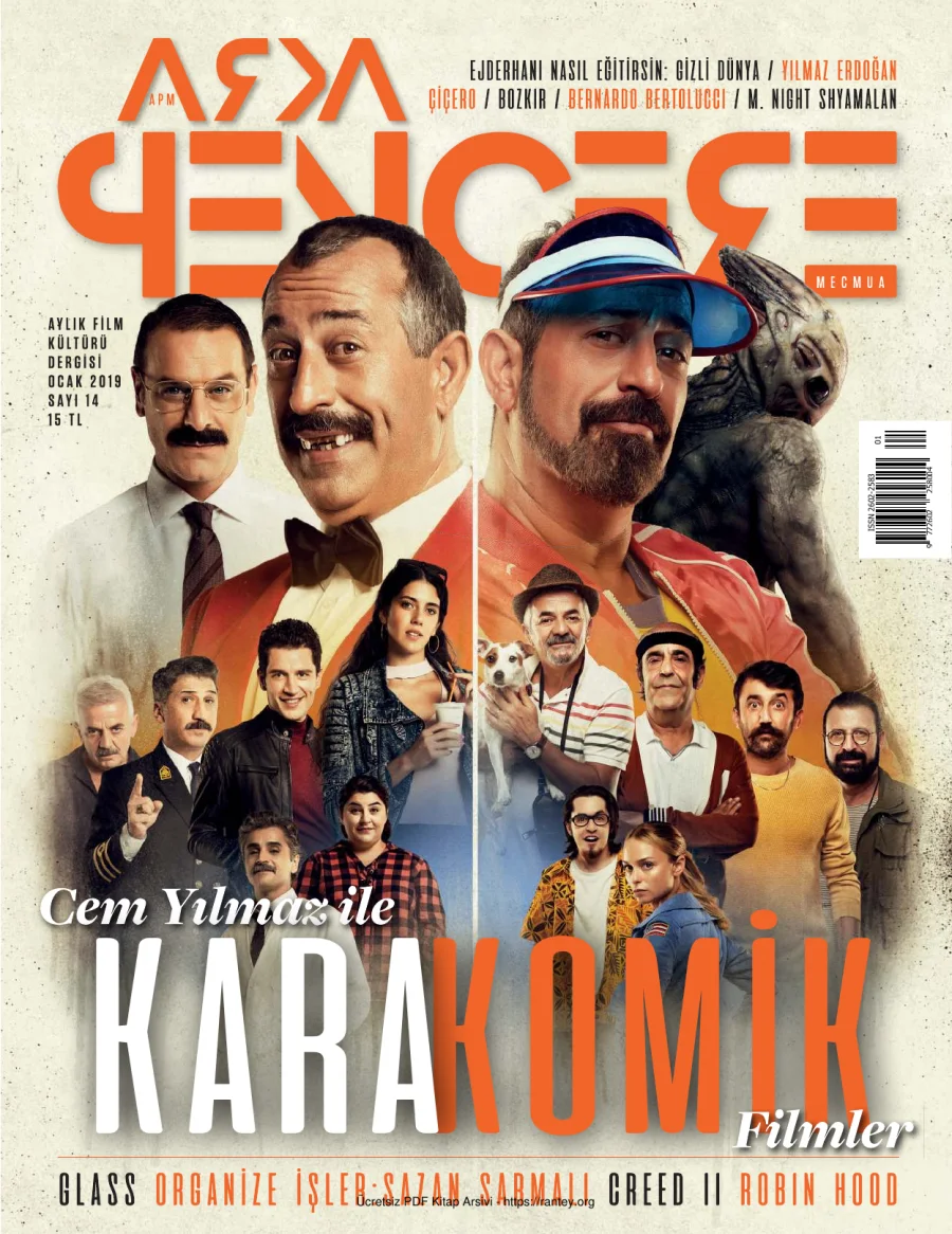 Arka Pencere Sayı 14 - Ocak 2019 kapak görseli