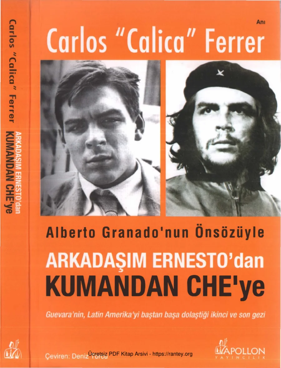 Arkadaşım Ernesto'dan Kumandan Che'ye kapak görseli