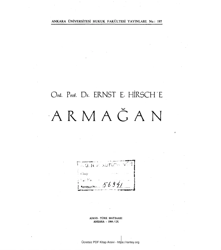 Armağan kapak görseli