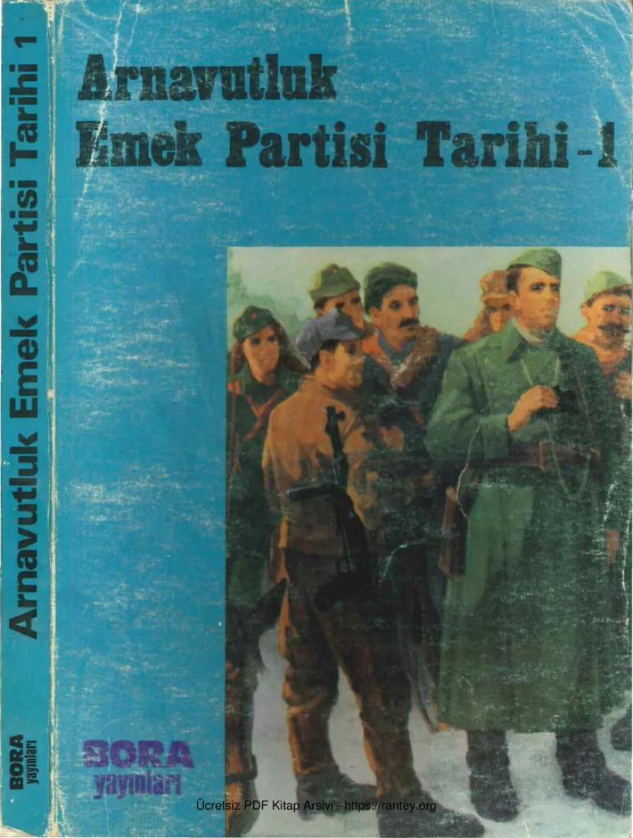 Arnavutluk Emek Partisi Tarihi Cilt I kapak görseli