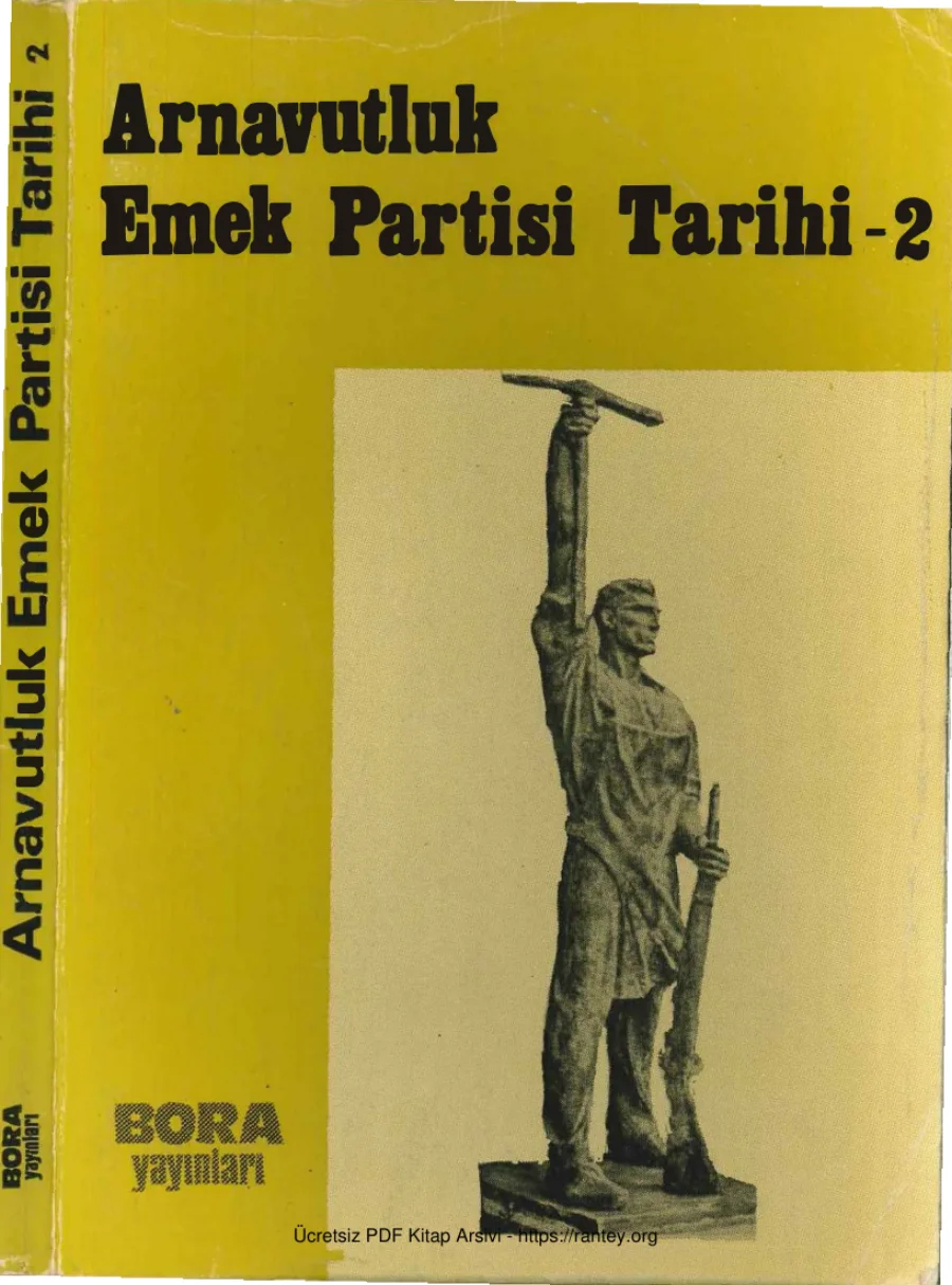 Arnavutluk Emek Partisi Tarihi Cilt II kapak görseli