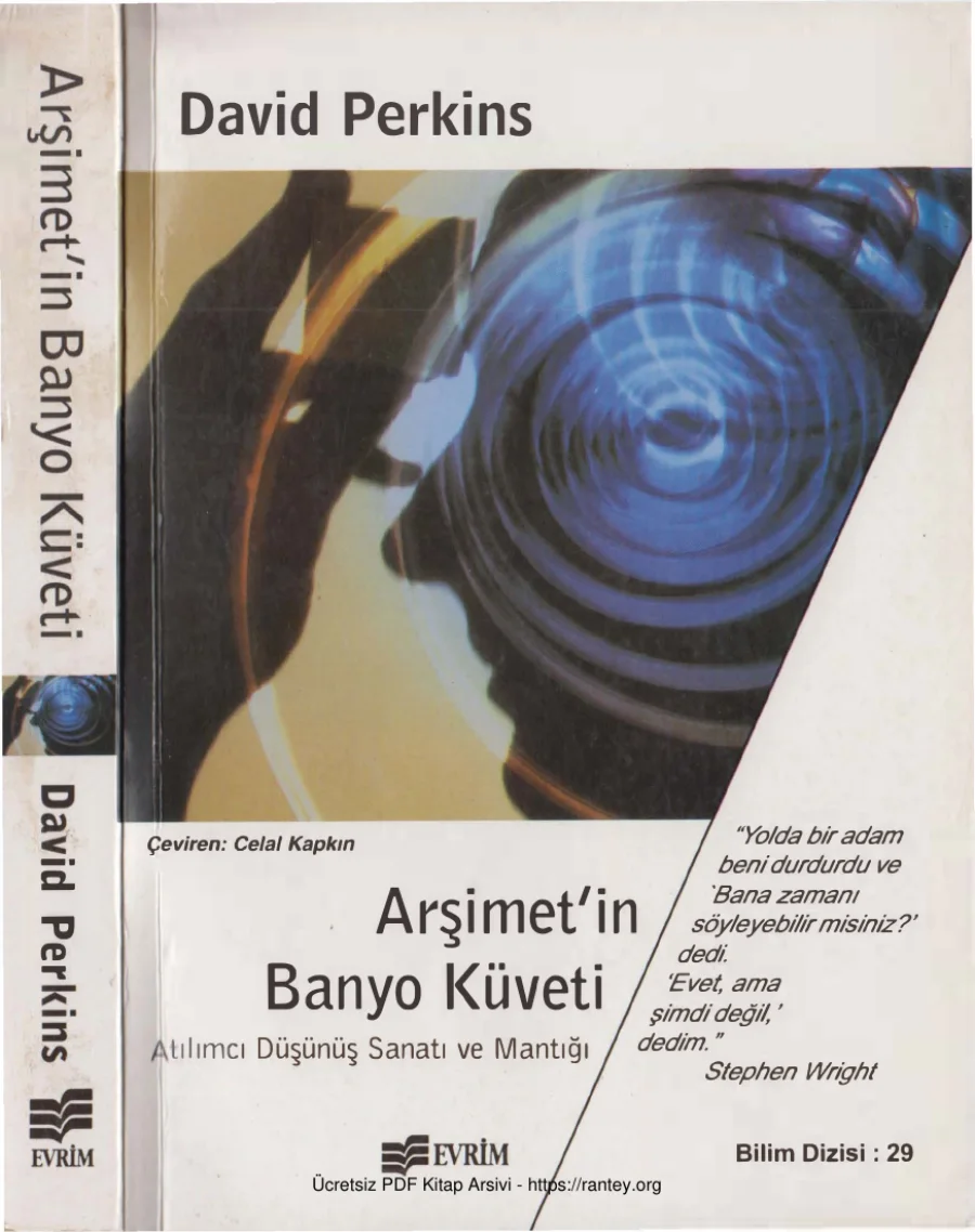 Arşimet'in Banyo Küveti kapak görseli