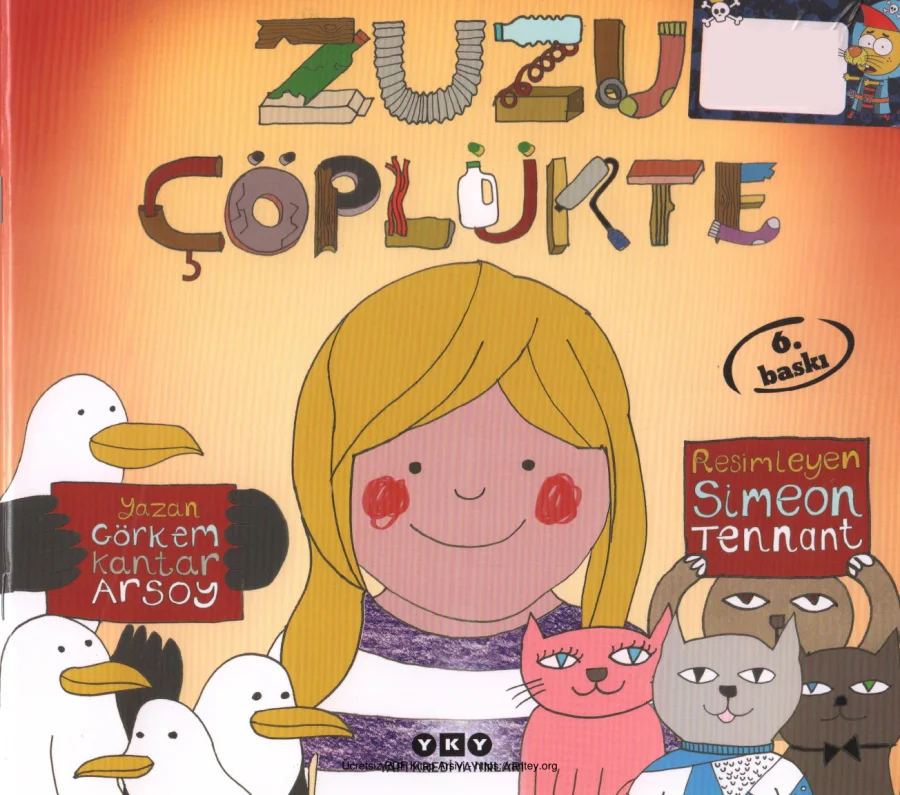 Arsoy Zuzu Çöplükte kapak görseli