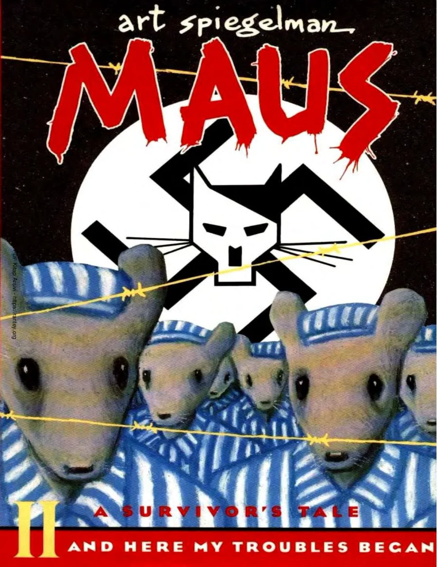 Art Spiegelman Maus A Survivors Tale Volume 2 kapak görseli