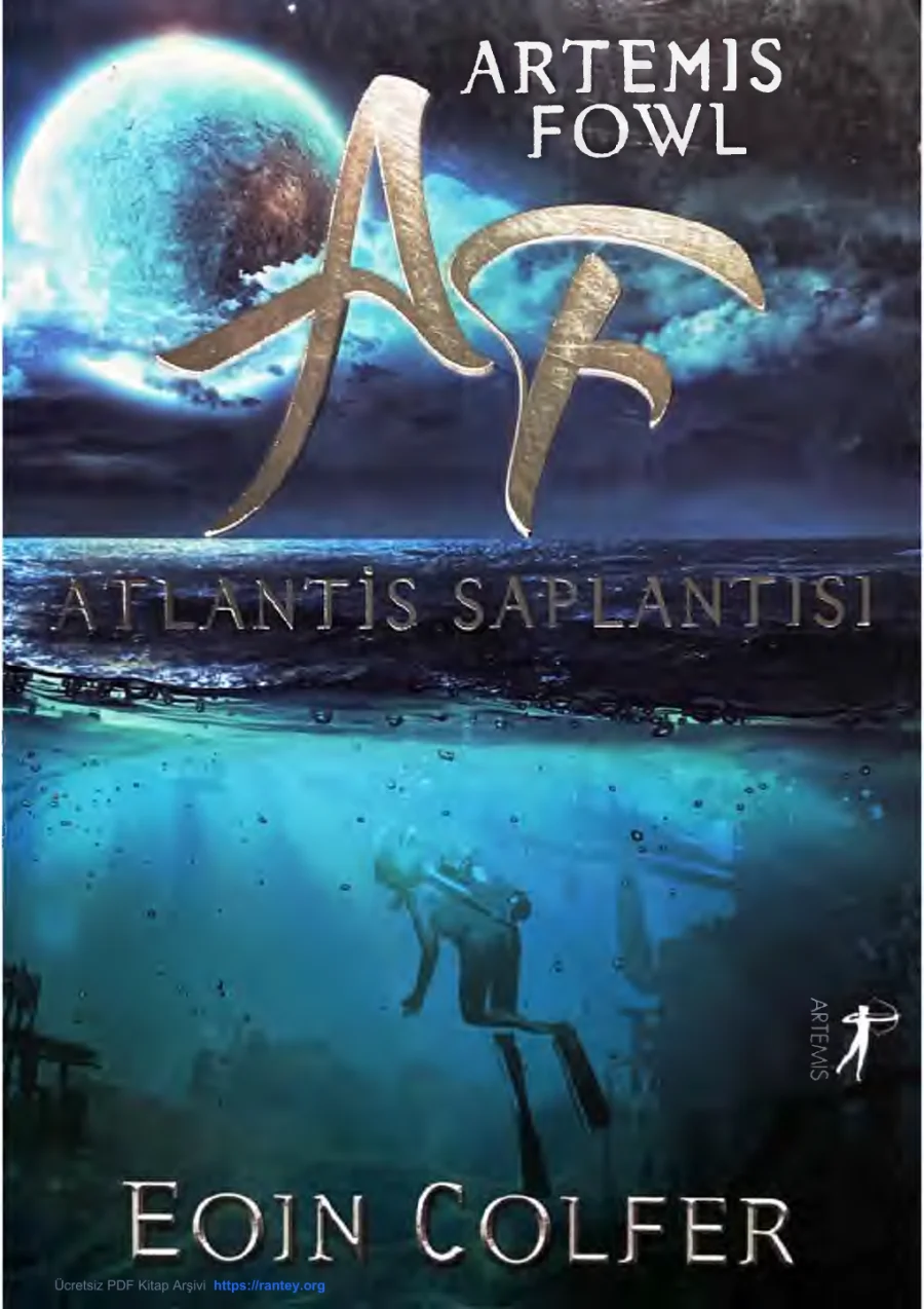 Artemis Fowl 7: Atlantis Saplantısı kapak görseli