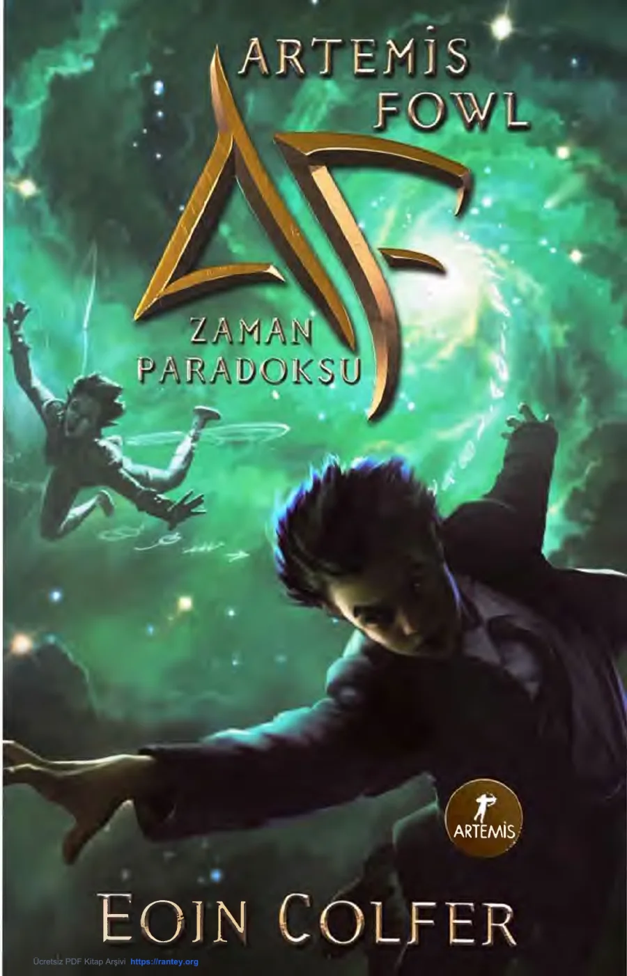 Artemis Fowl ve Zaman Paradoksu kapak görseli